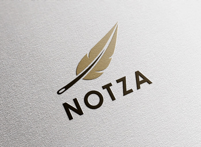 Notza Logo Mockup